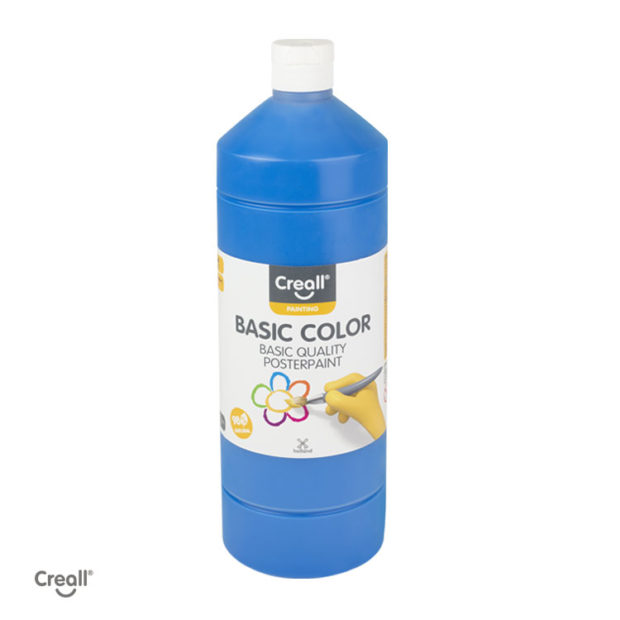 Tempera 1l Basic Color plava